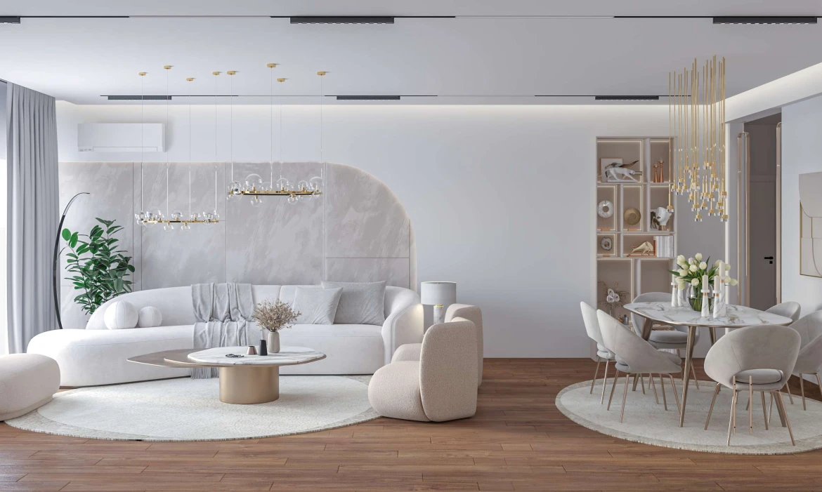 Cloud-Inspired Apartment Interior Design