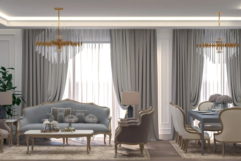 Interior Design for a Luxury Apartment in Asian Istanbul