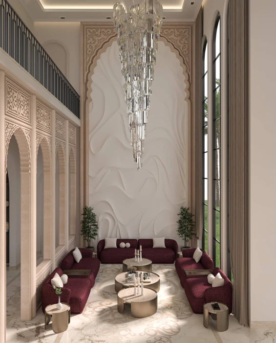 Dubai'de modern Arap villa tasarımı
